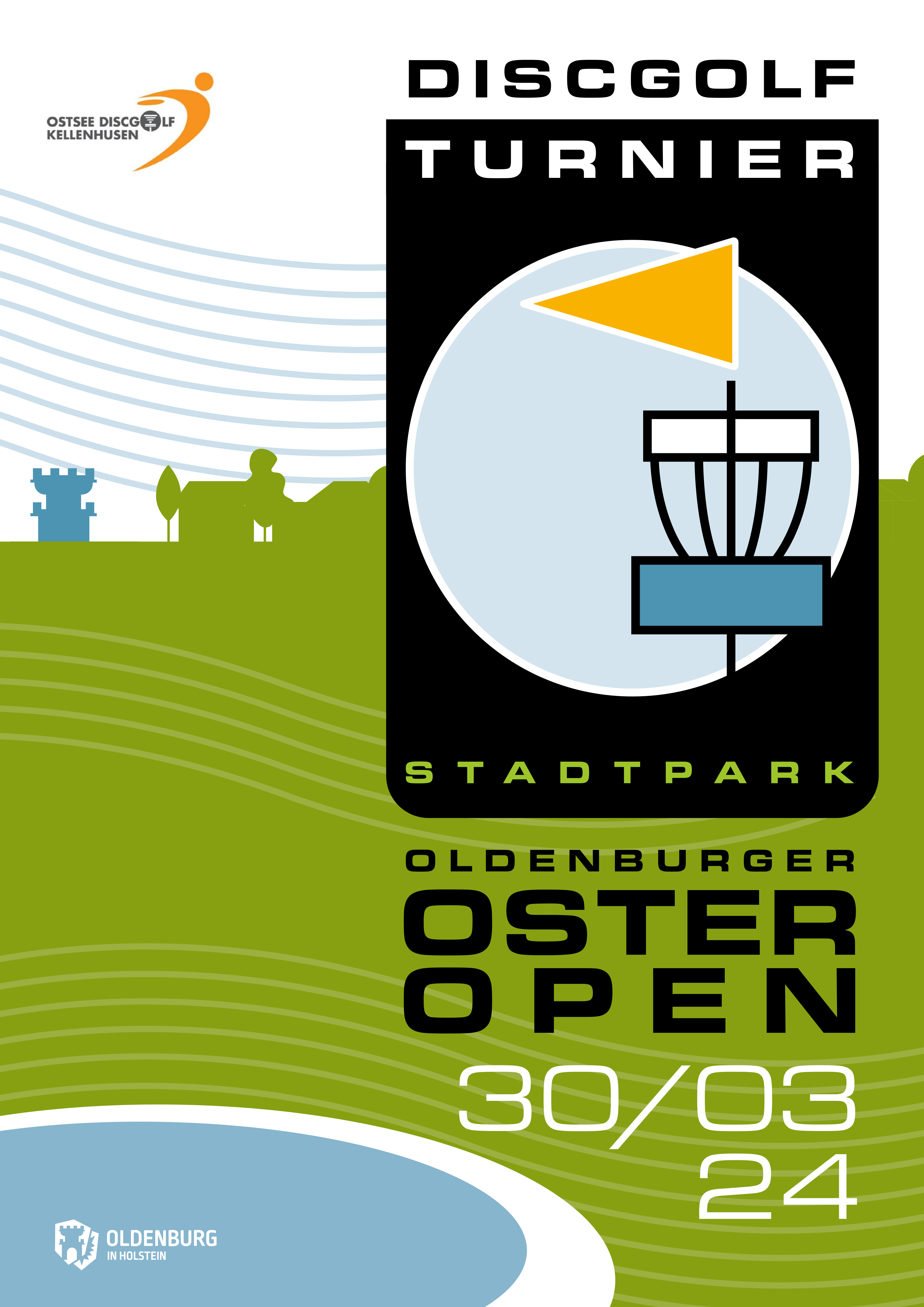 Plakat für die OldenburgerOsterOpen